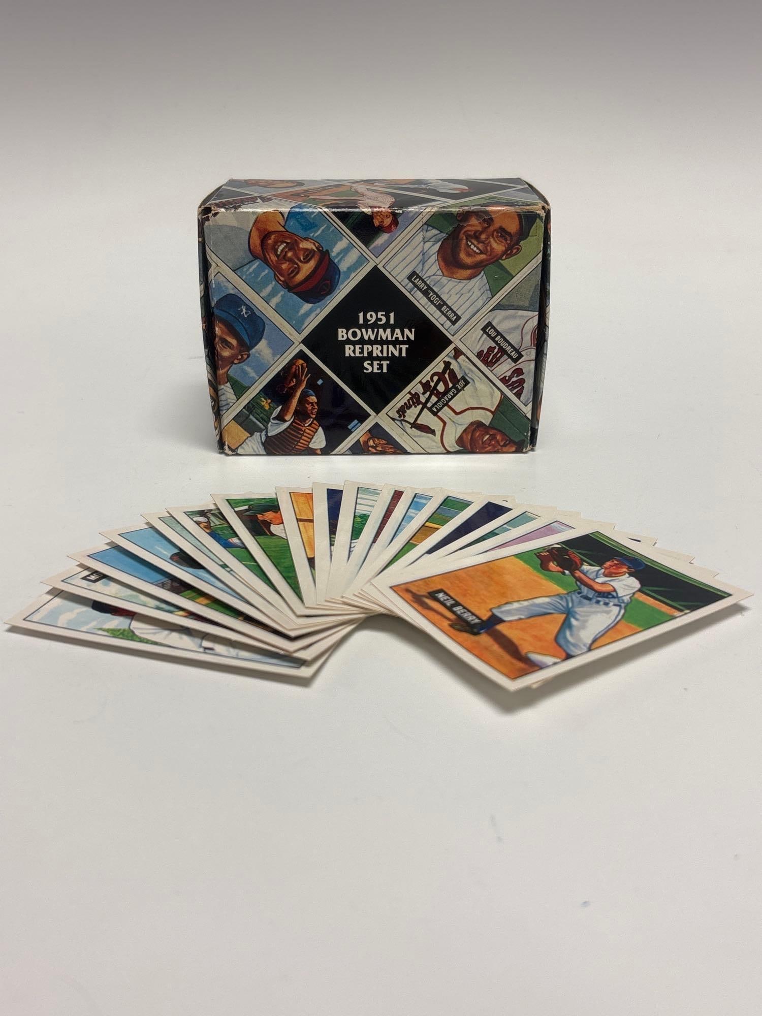 1951 Bowman Baseball Card Reprint Set (1 of 8)