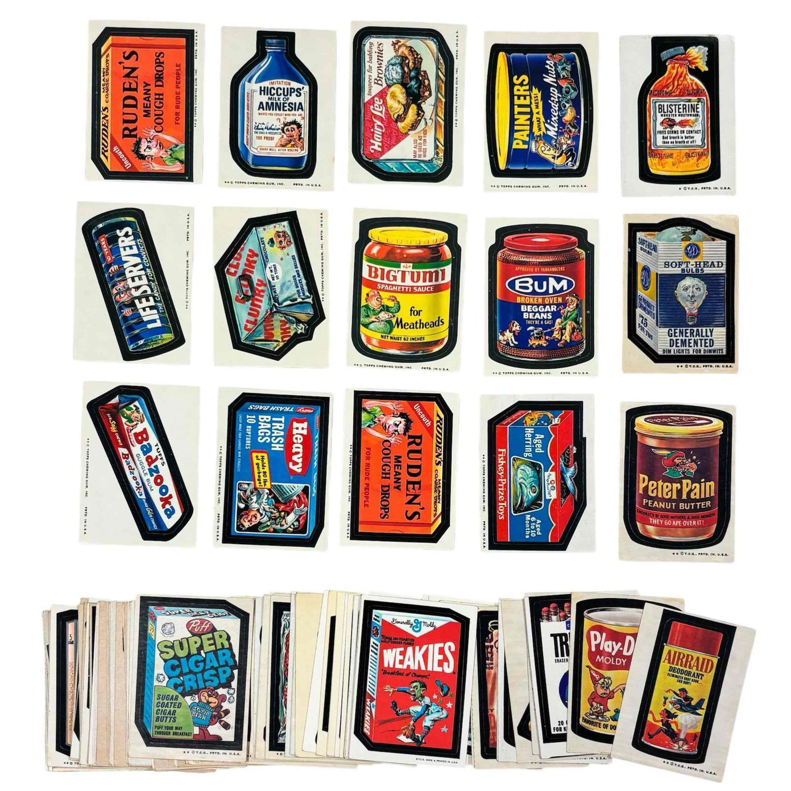 1970's Topps Wacky Packages Cards (1 of 7)