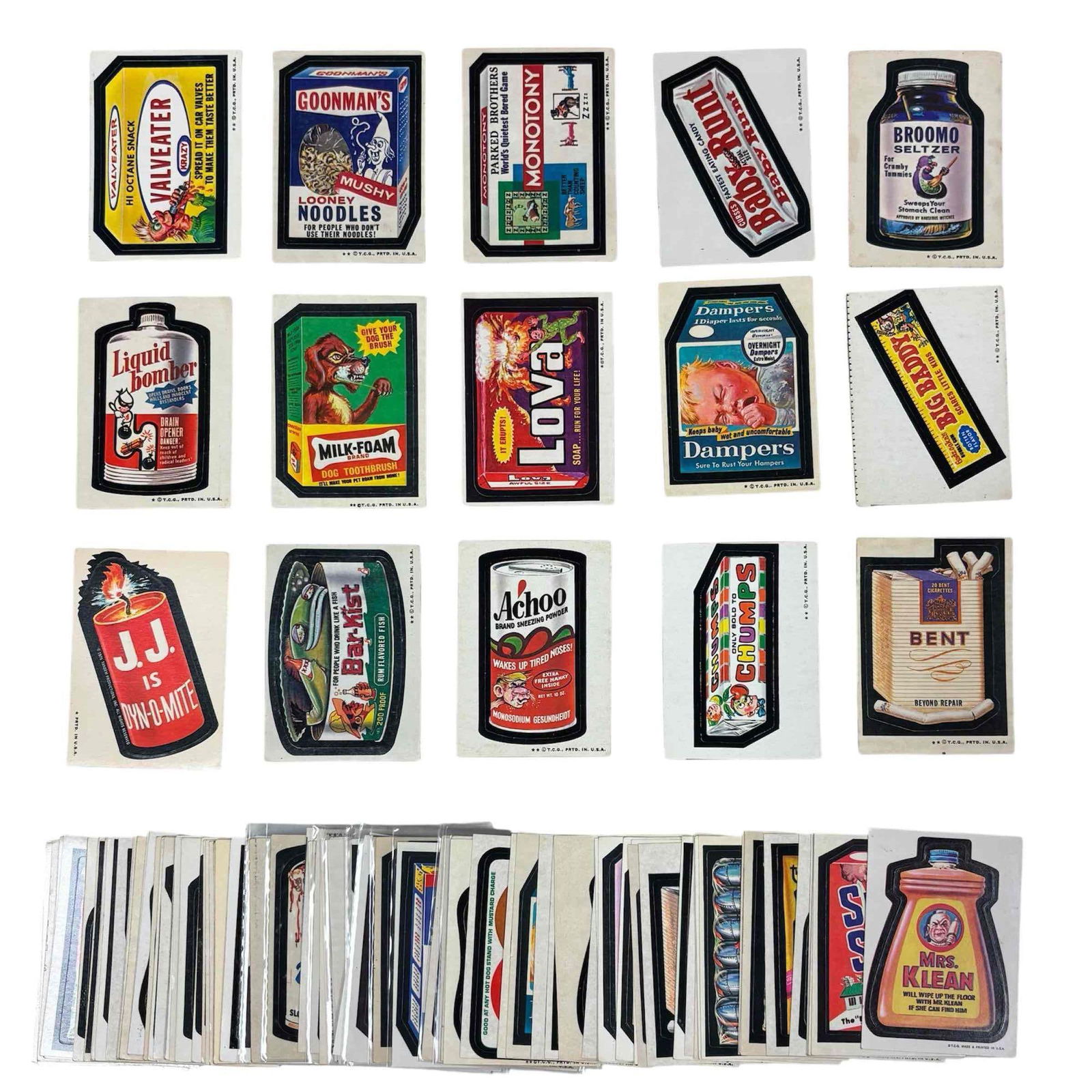Wacky Packages 1970's Topps Stickers (100)+ (1 of 6)