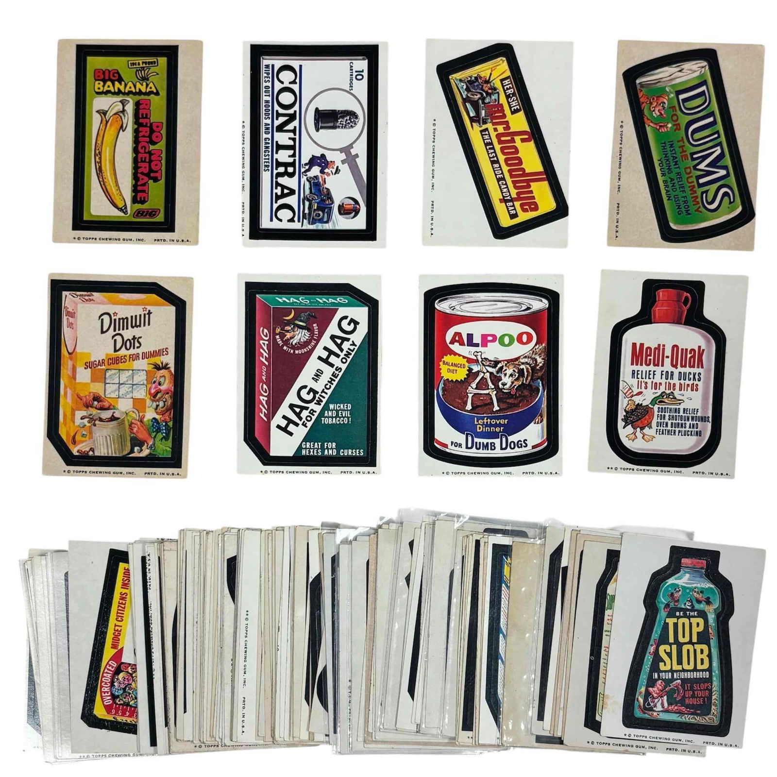 Topps Wacky Packages 1970's Trading Card Stickers 150+ (1 of 5)