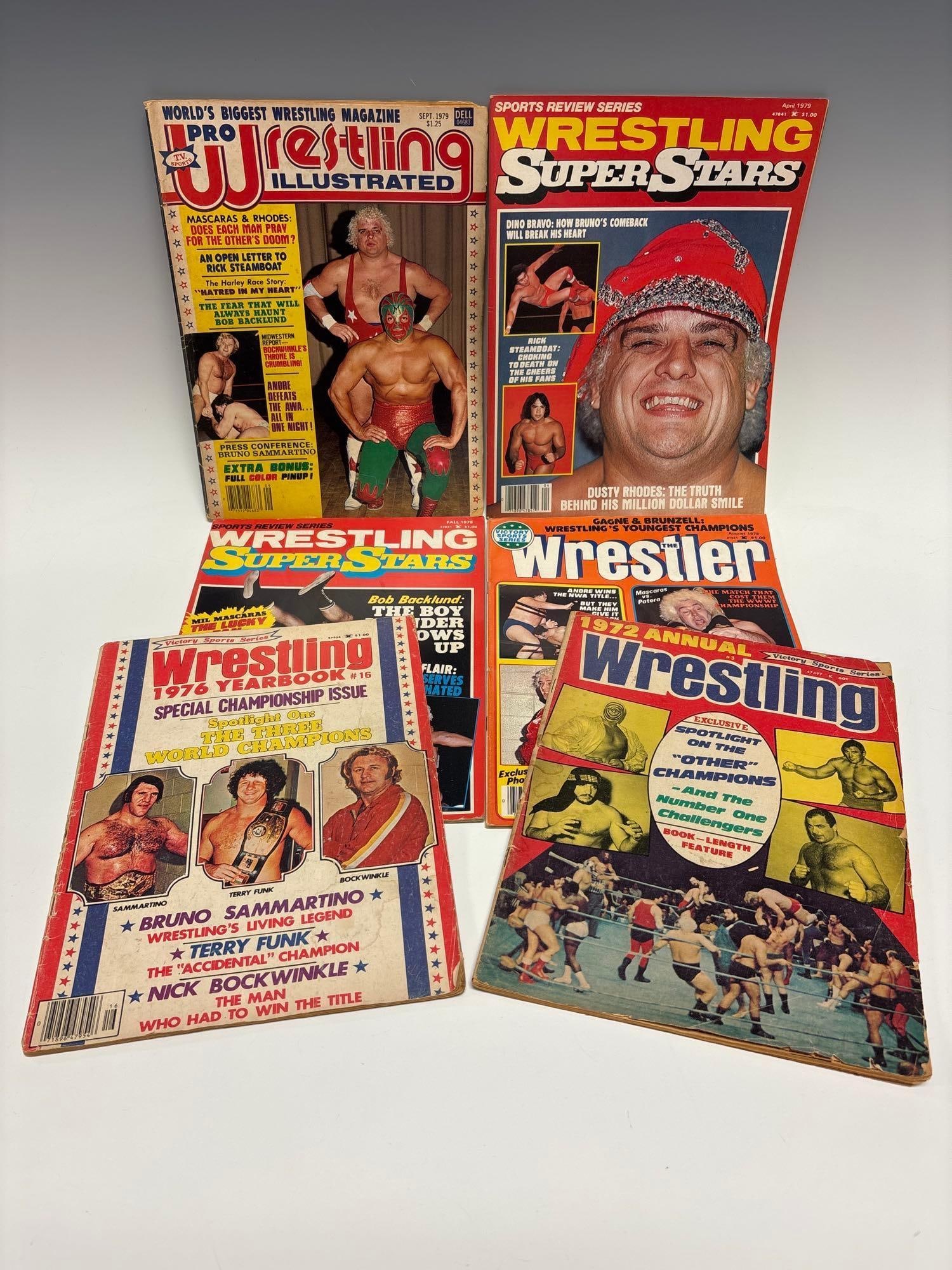 1972 to 1979 Pro Wrestling Magazines (6) (1 of 20)