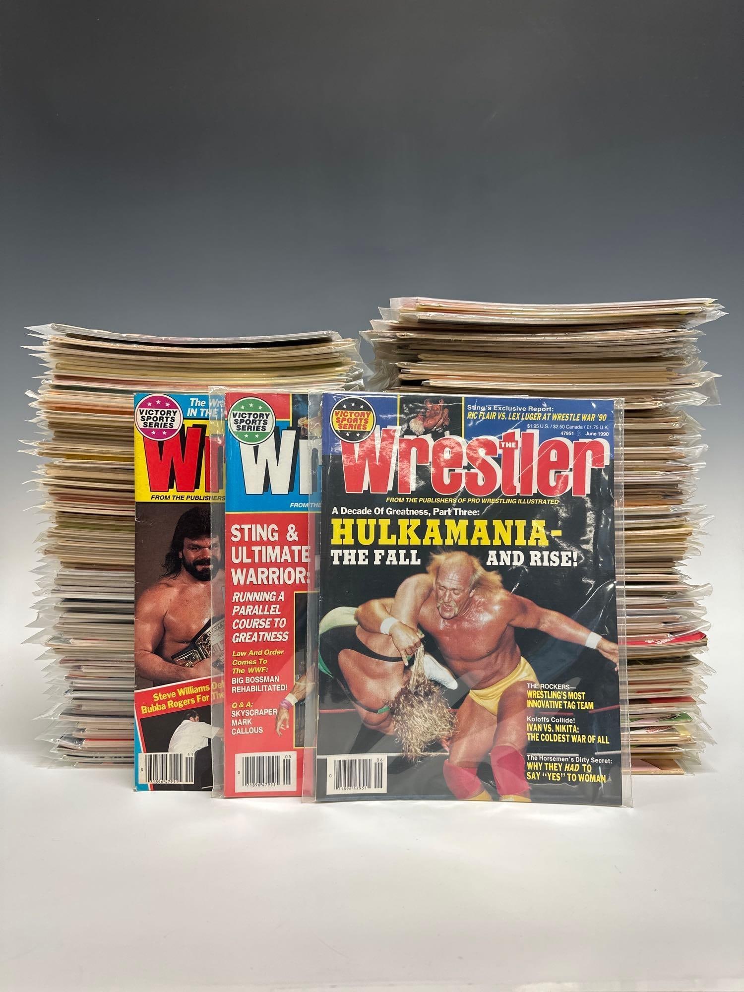 Collection of 1980's to Early 2000's Wrestling Magazines 120+ (1 of 15)