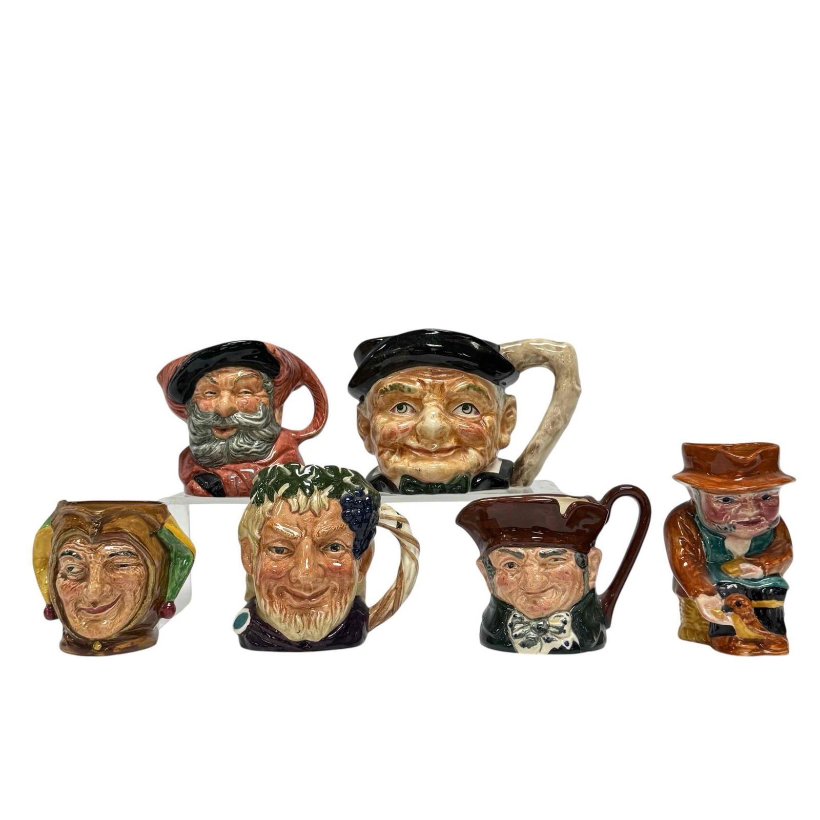 English Toby Mugs Grouping Royal Doulton and Others (6) (1 of 20)