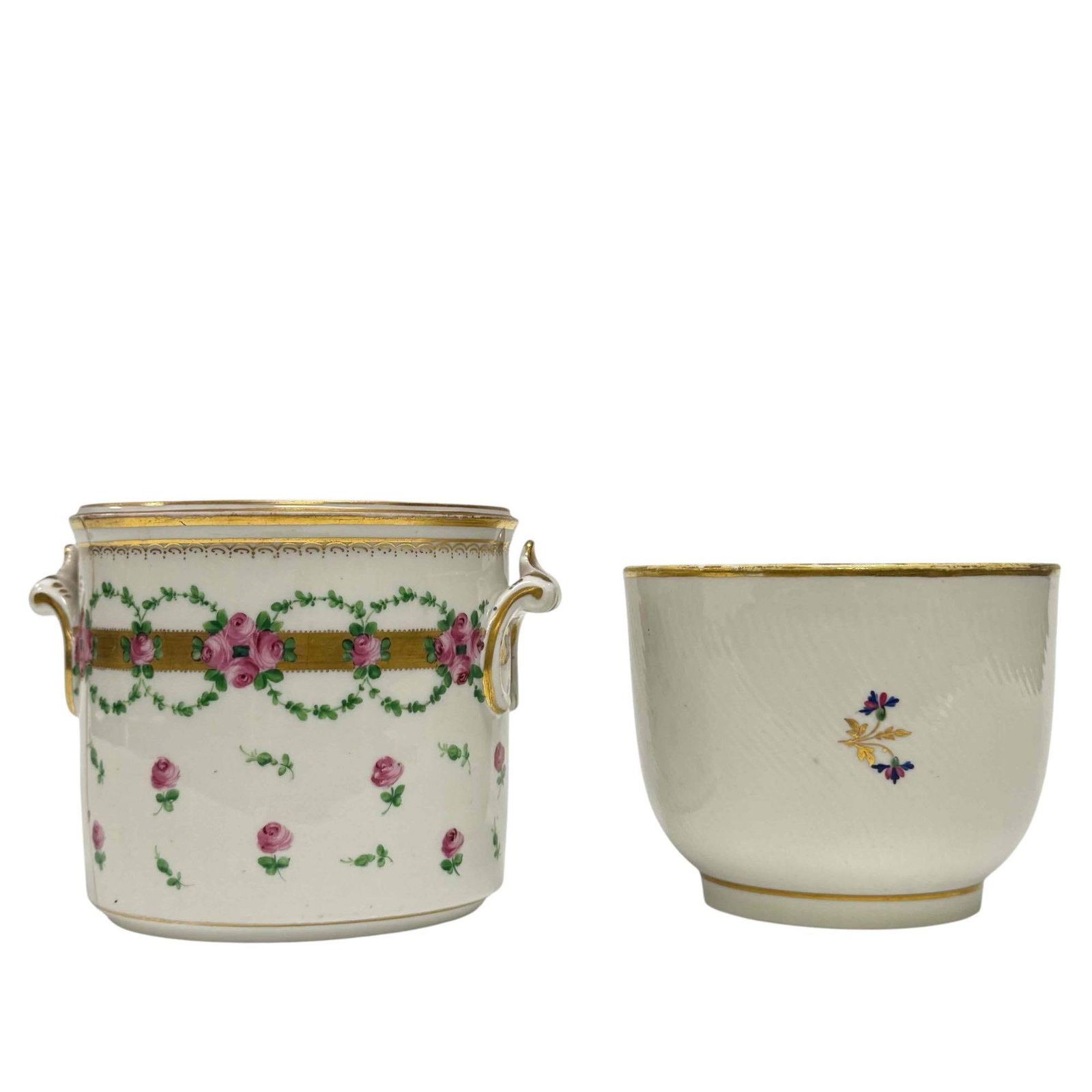 French Chinese Export Porcelain Cache Pots (2) (1 of 17)