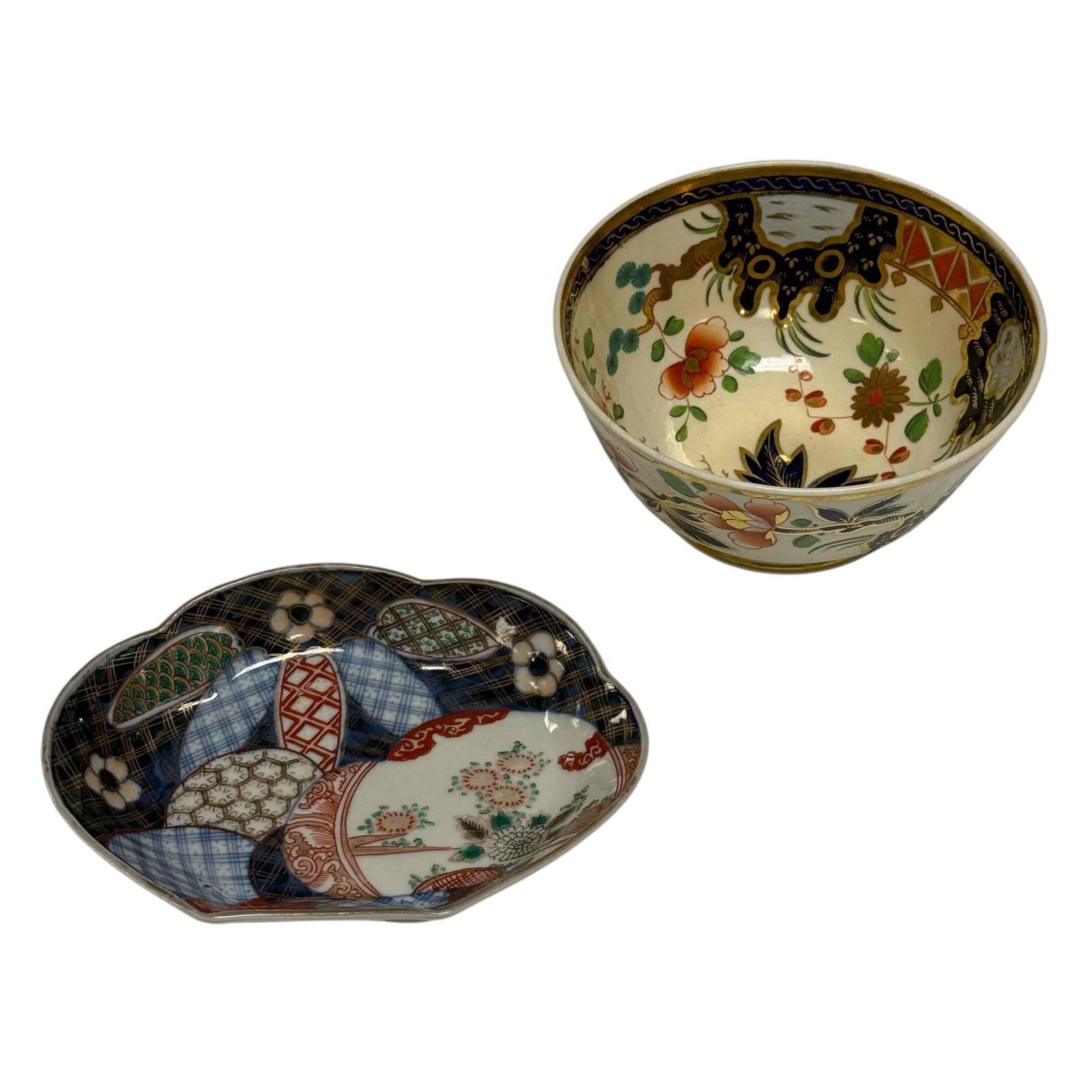 Japanese Imari Porcelain Bowl with Scalloped Dish (2) (1 of 14)