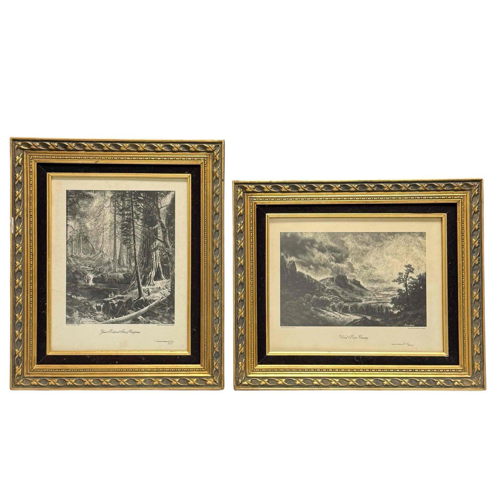 Albert Bierstadt (American, 1830-1902) Framed Prints (2) (1 of 19)