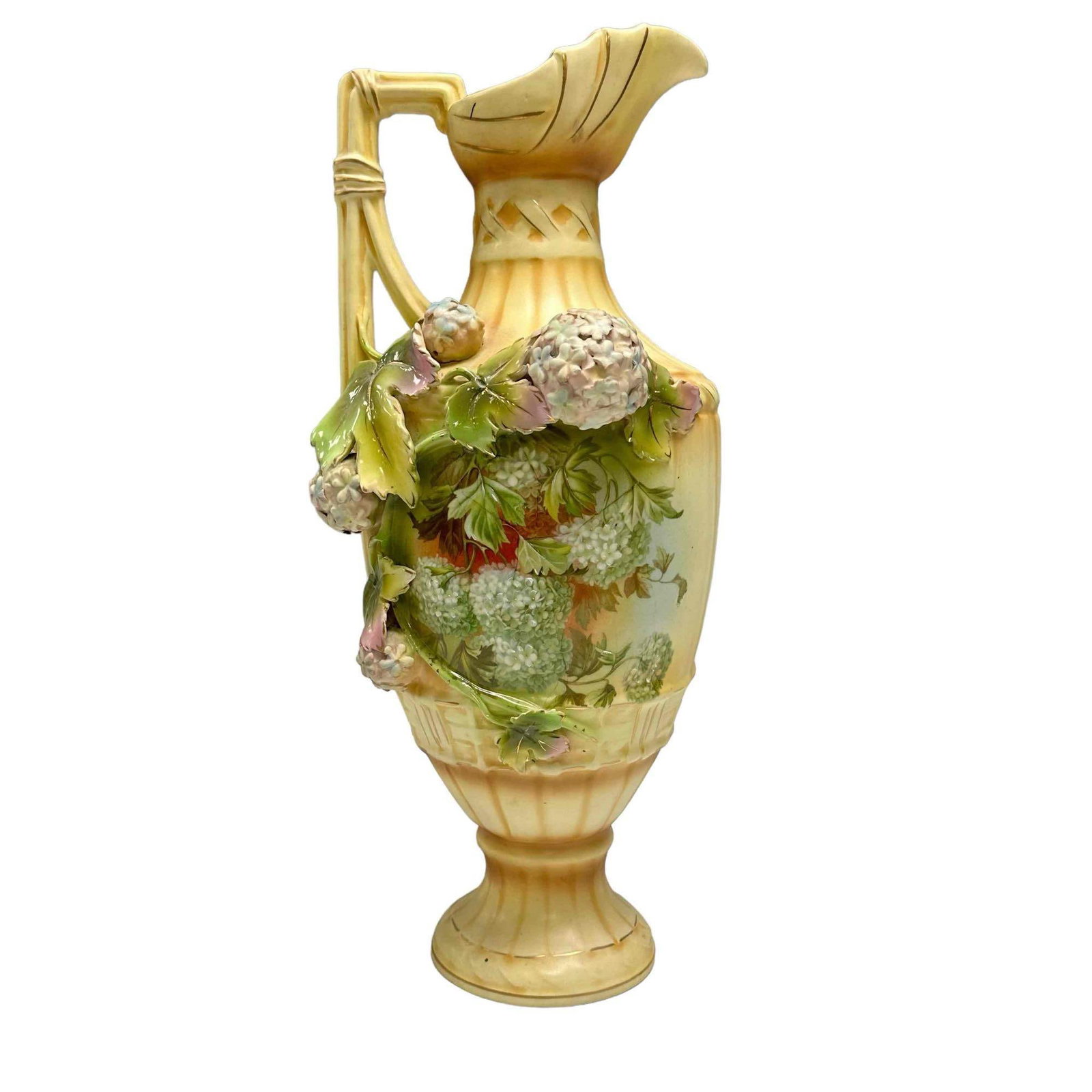 Austrian Porcelain Pedestal Ewer (1 of 18)