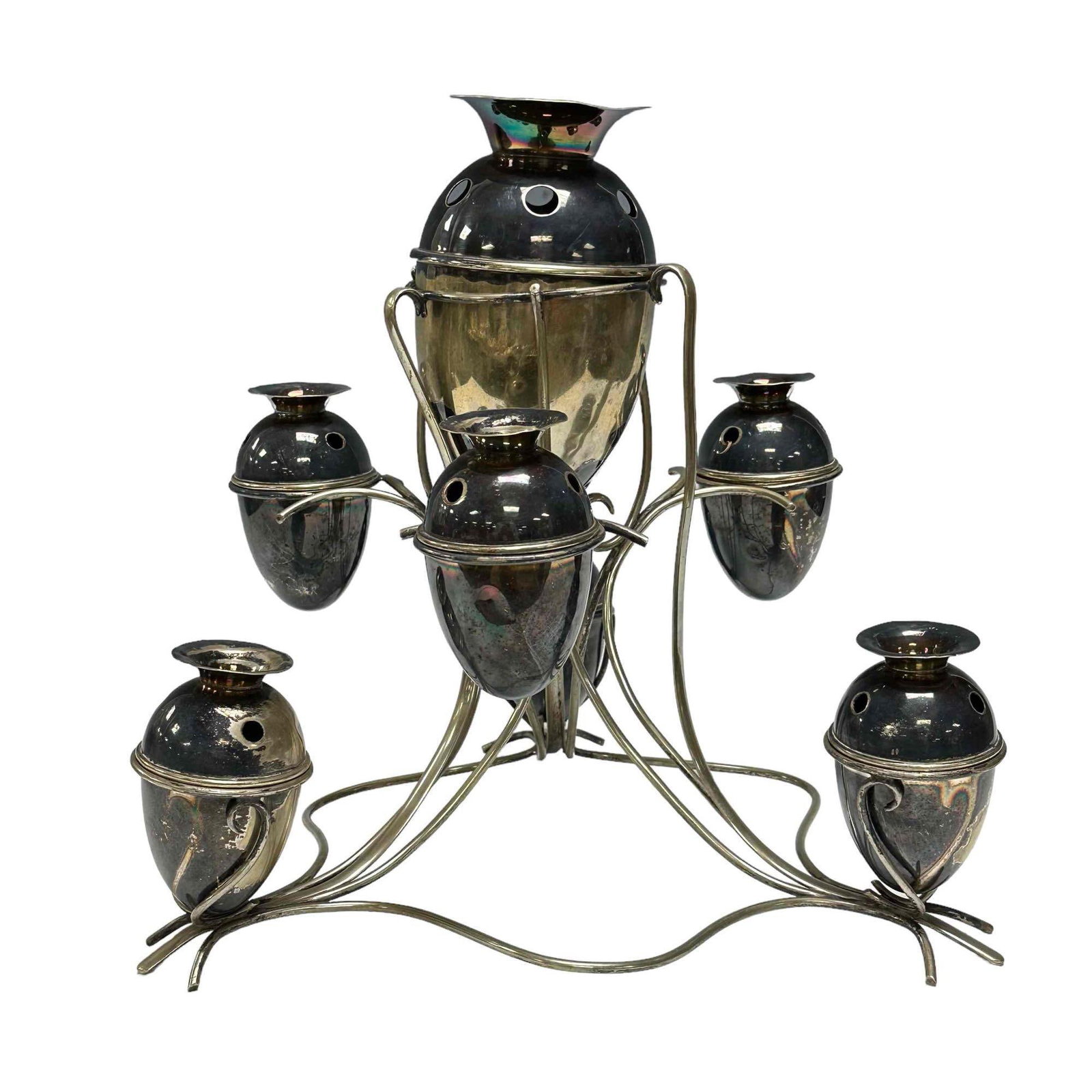 Unique Mappin and Webb Epergne Flower Centerpiece (1 of 10)
