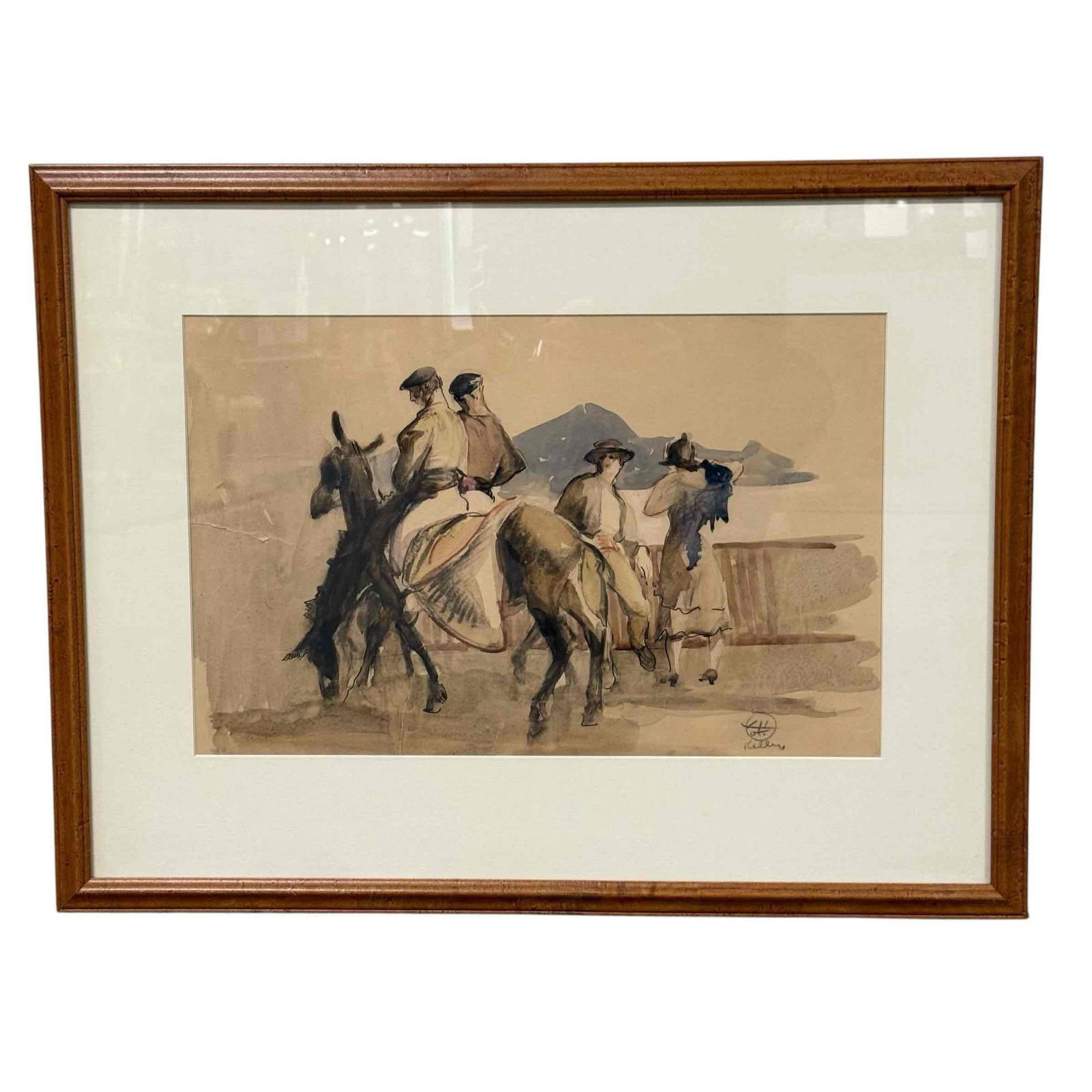 Henry George Keller (American, 1869-1949) Watercolor (1 of 15)