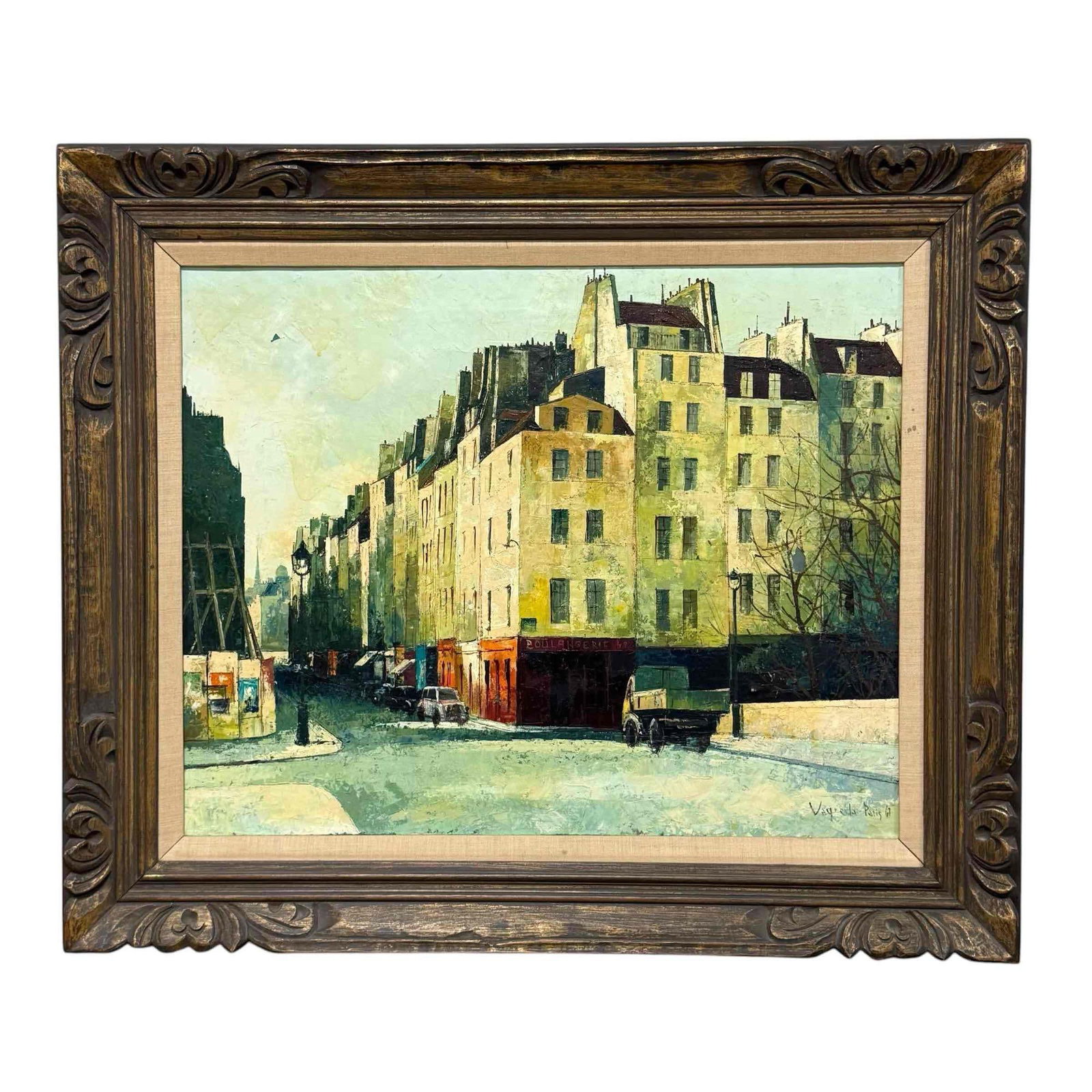 Josep M. Vayreda (1932-2001 Spanish) 1967 French Oil on Canvas (1 of 16)