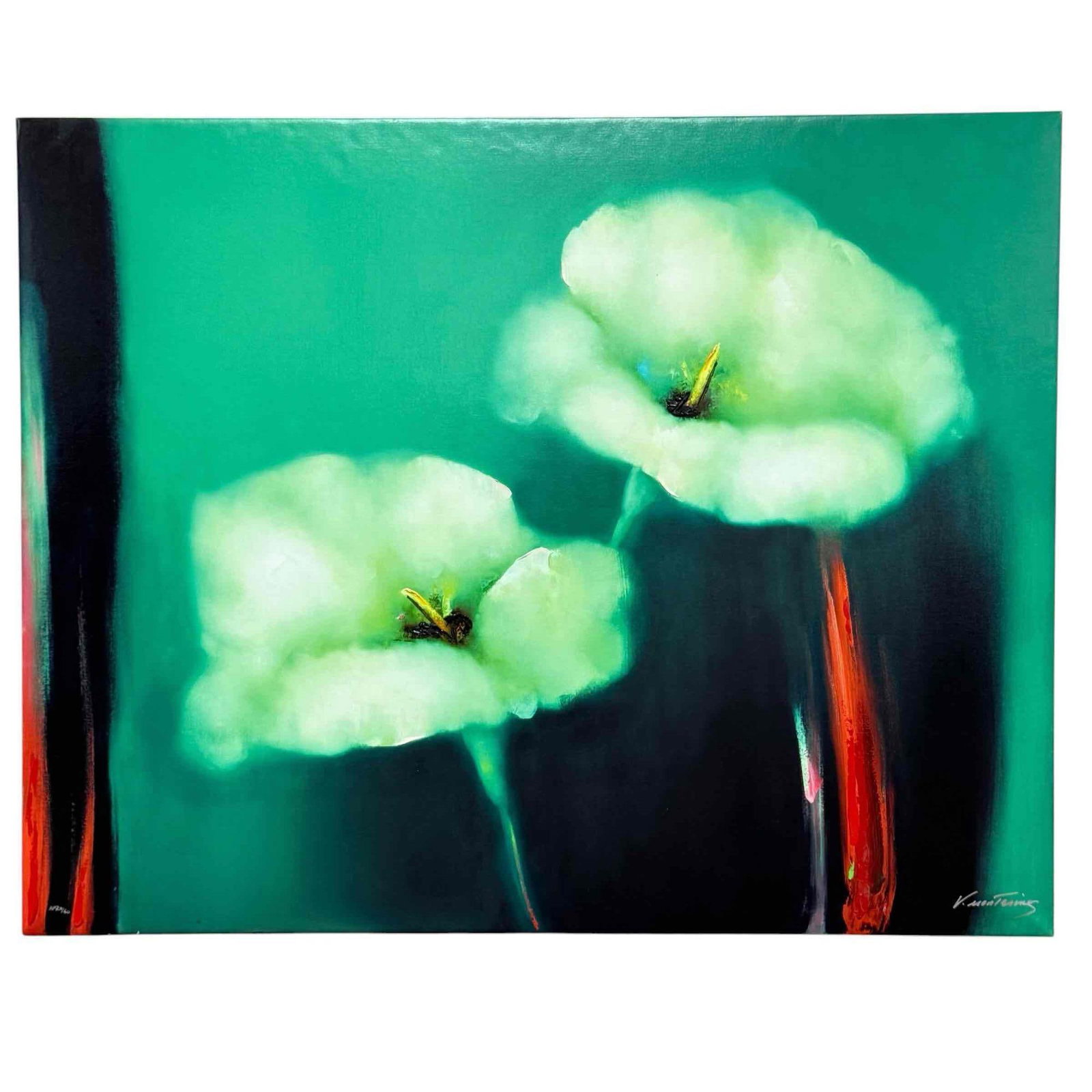 Victoria Montesinos "Midnight Jazz" Multi Media on Canvas (1 of 20)