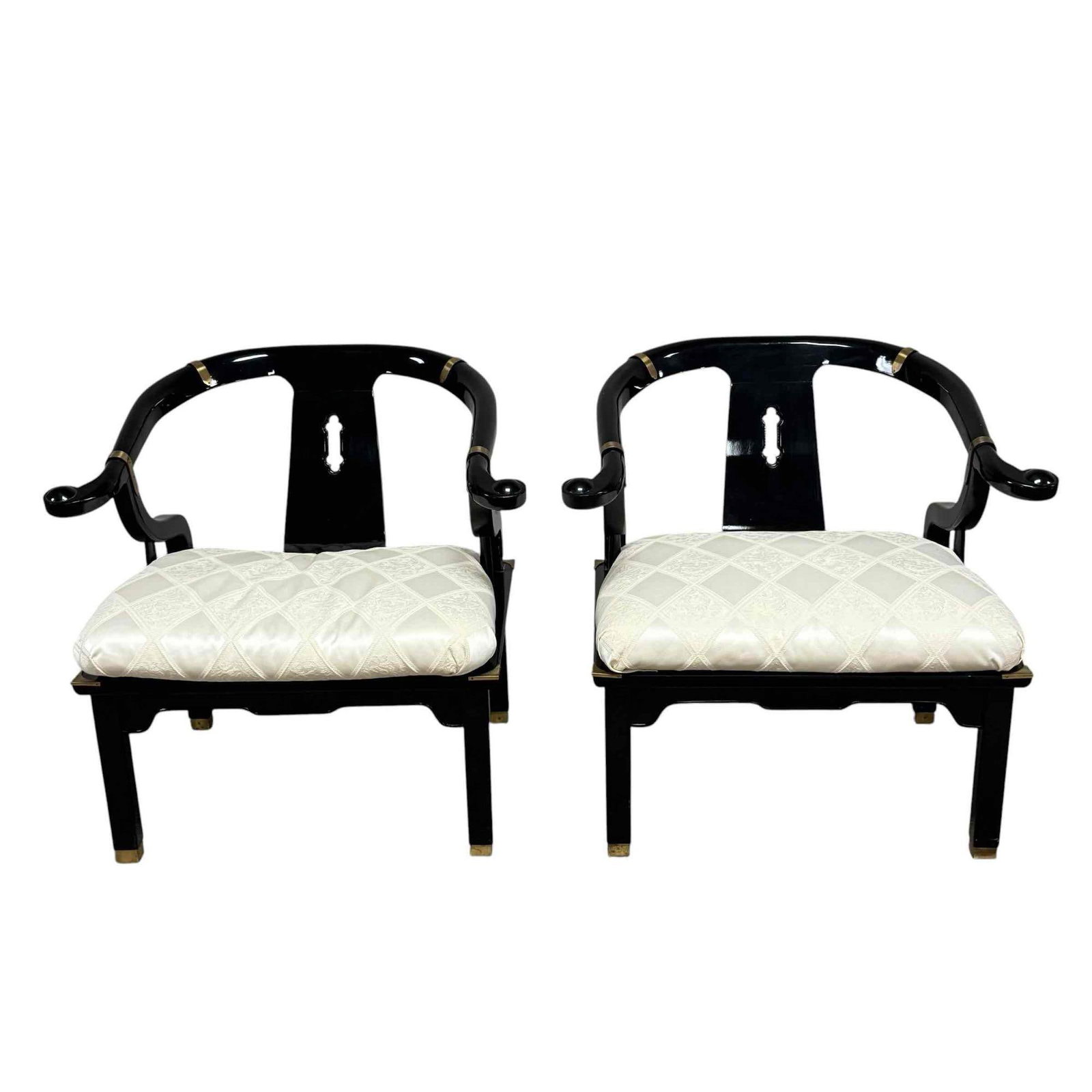 Raymond Sobota Chin Hua Collection Chinoiserie Style Lacquer Chairs (1 of 20)