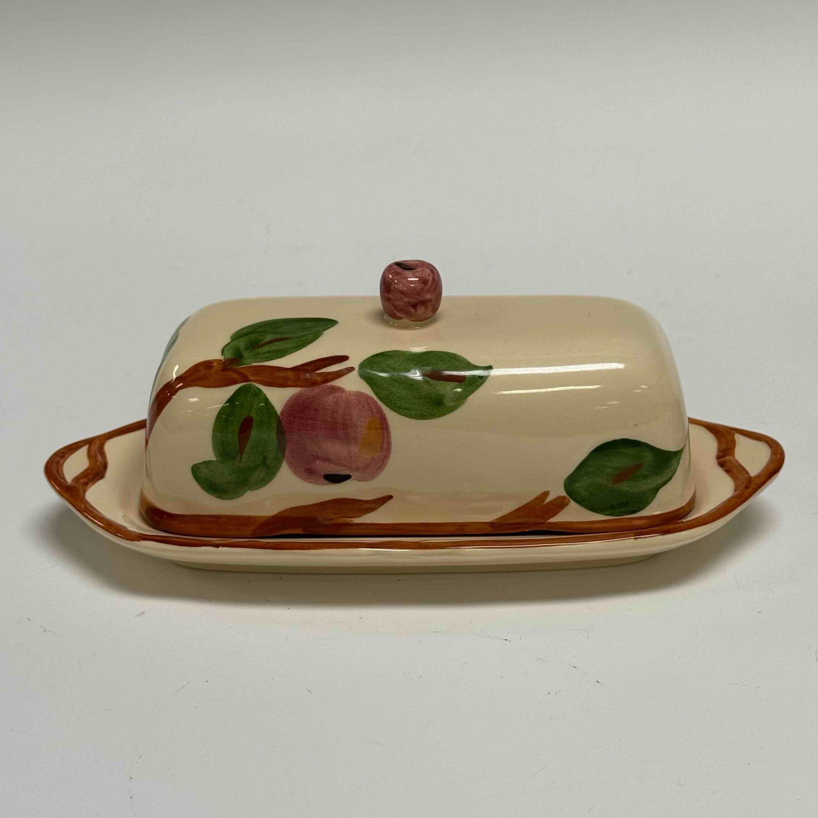 Franciscan Earthenware Apple Pattern Dinnerware 102 Pcs - 18
