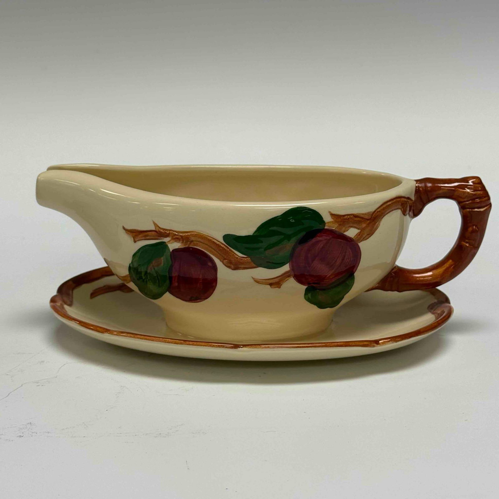Franciscan Earthenware Apple Pattern Dinnerware 102 Pcs - 19