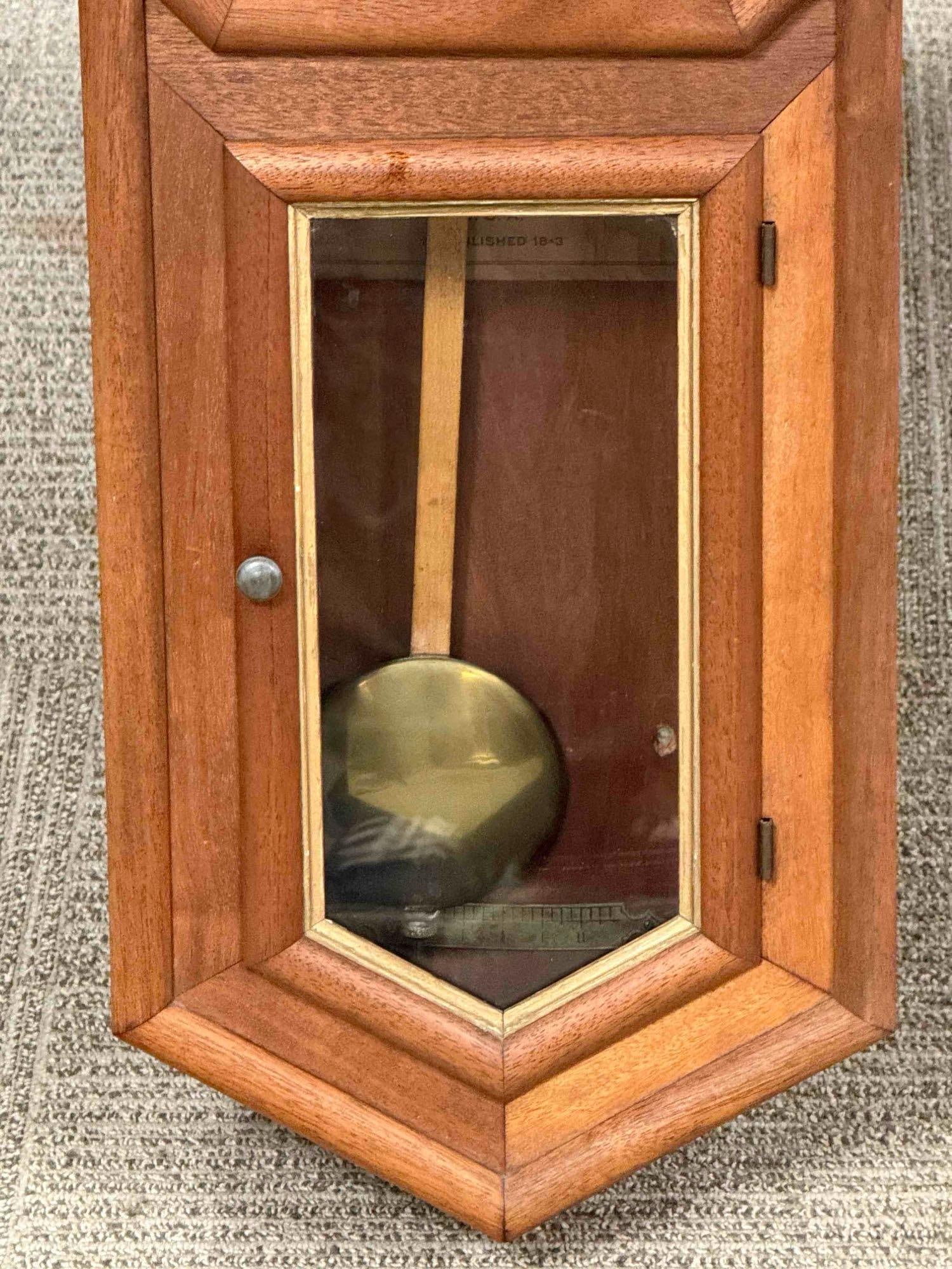 Antique Seth Thomas Wall Clock - 12
