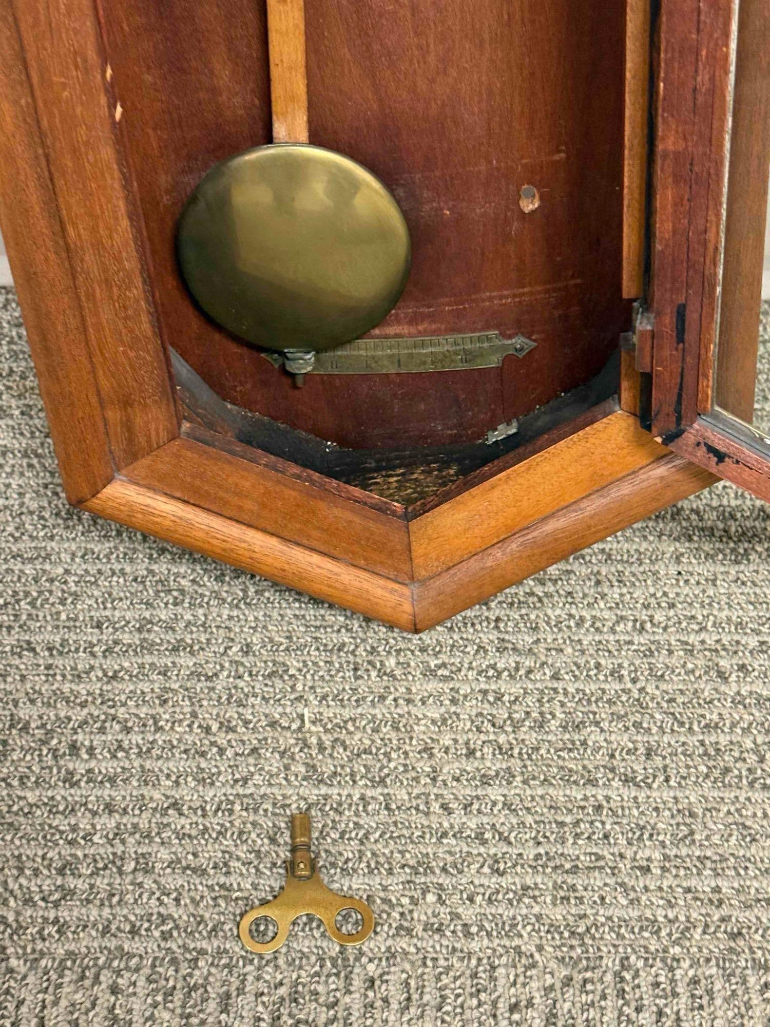 Antique Seth Thomas Wall Clock - 16
