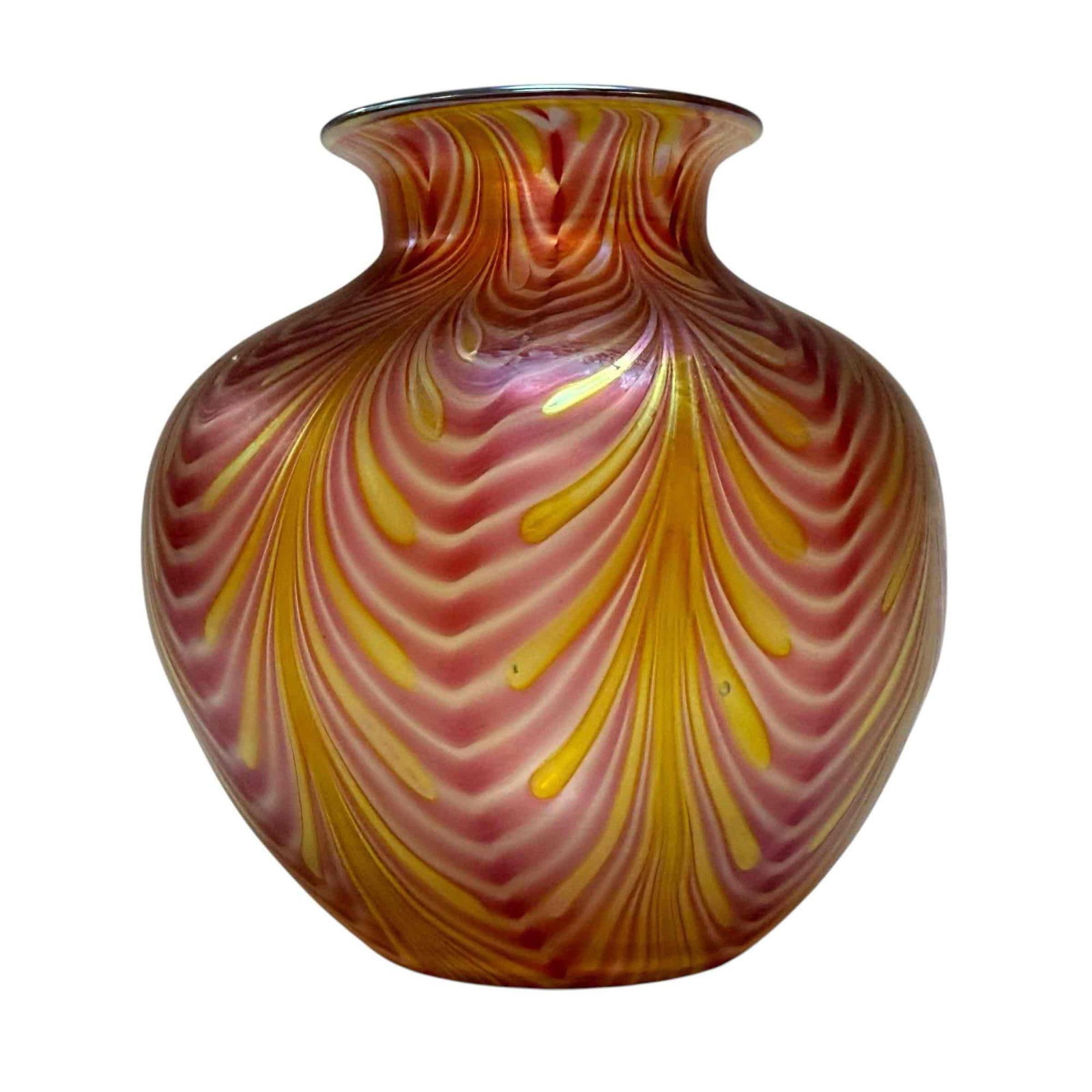 Lundberg Studio's Signed Art Glass Vase (1 of 18)
