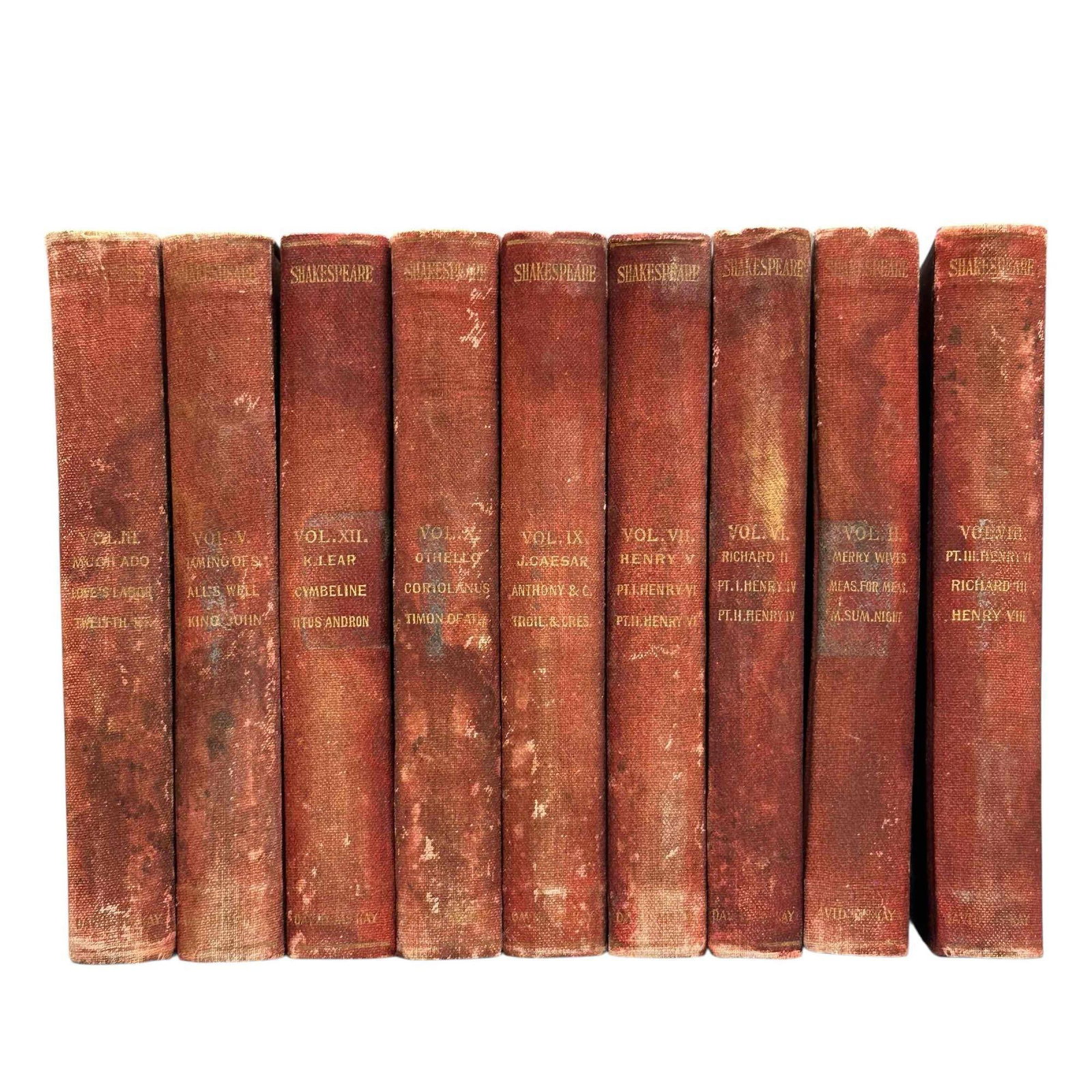 Complete Works of William Shakespheare Steel Engravings Books (1 of 15)