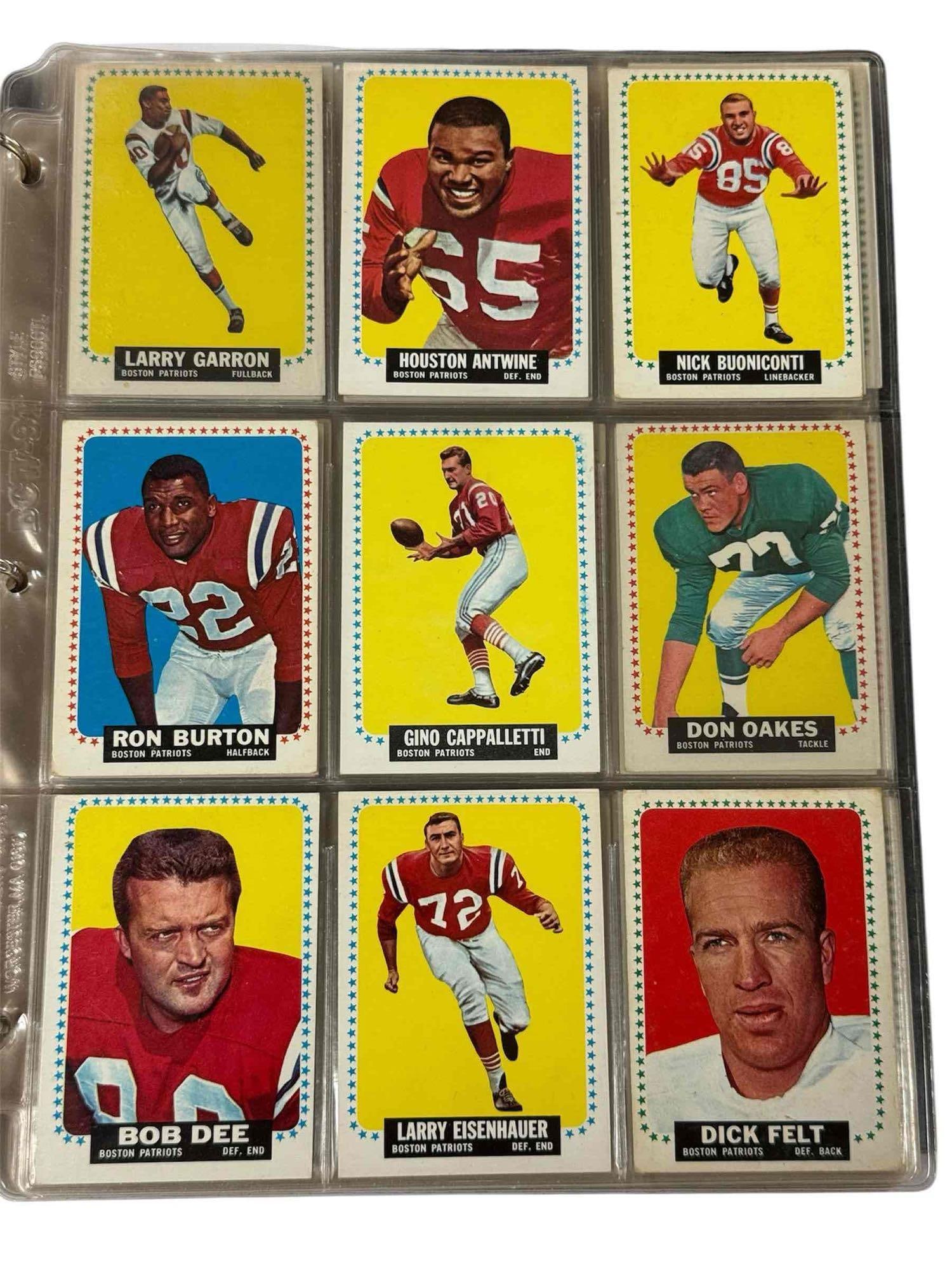 1964 Topps Football Card Set Starter 152/176 (1 of 12)