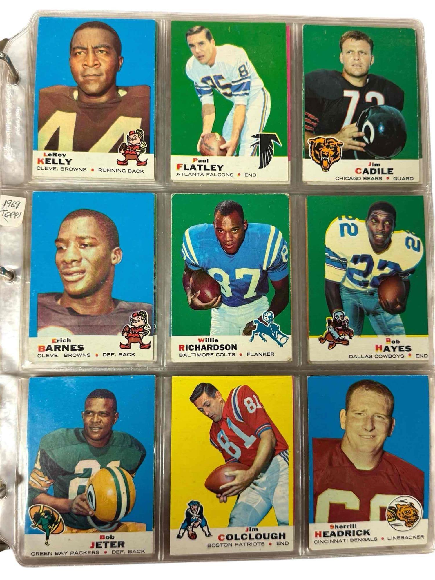 1969 Topps Football Card Complete Set (1 of 20)