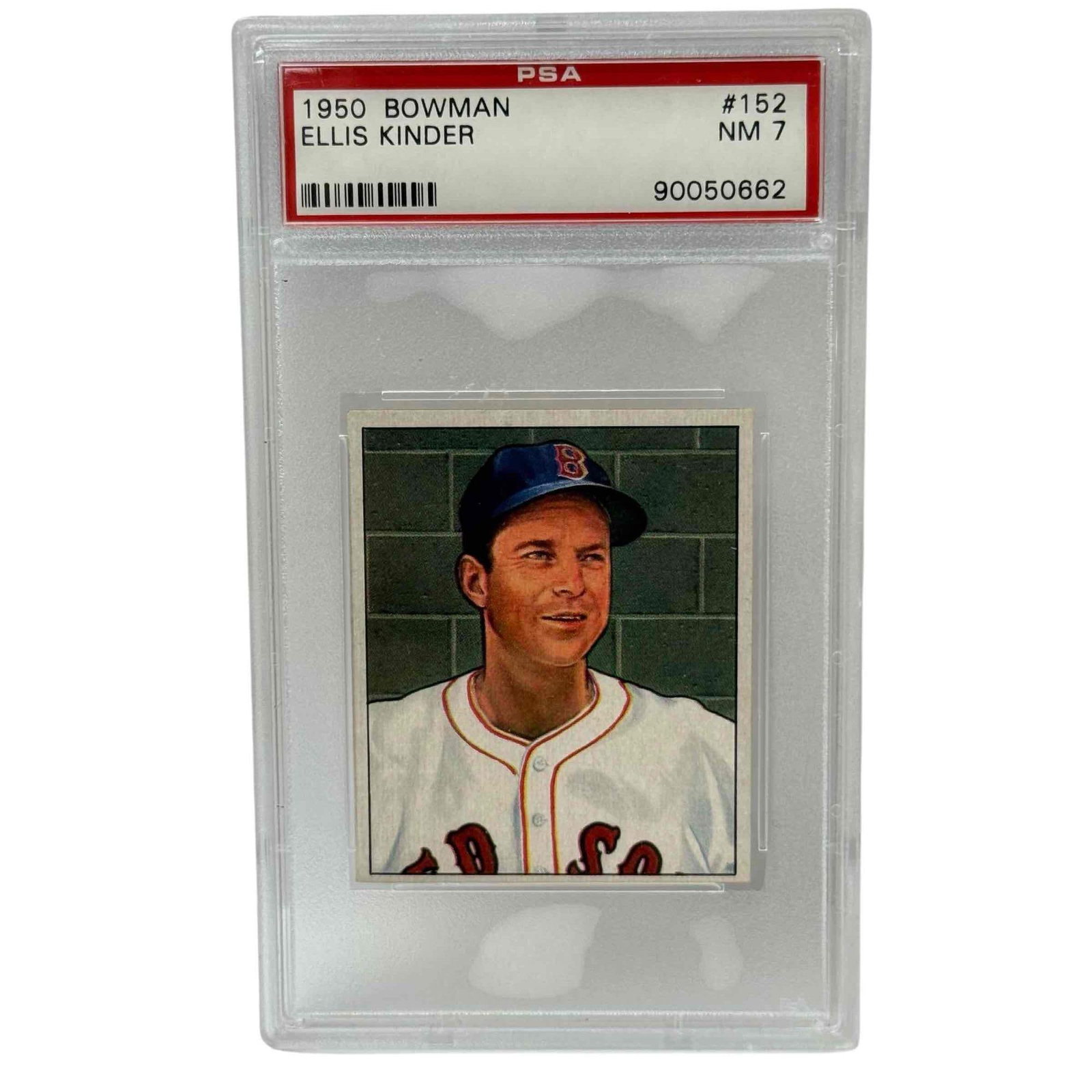 1950 Bowman Baseball #152 Ellis Kinder PSA 7 (1 of 7)