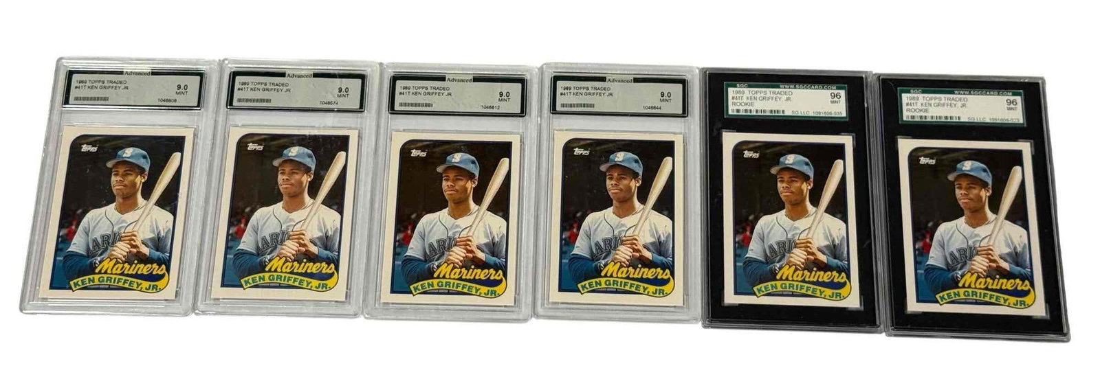 1989 Topps Traded #41T Ken Griffey Jr. Graded MINT Rookies (1 of 11)