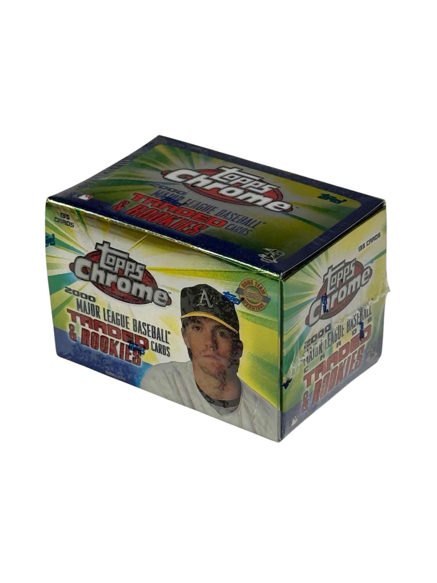 2000 Topps Chrome Traded and Rookies Factory Sealed Set: The hunt for a GEM Miguel Cabrera rookie card starts here! Sealed from the factory.