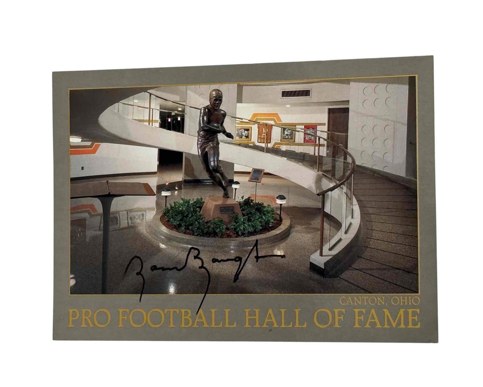 Sammy Baugh Autographed Pro Football HOF Postcard JSA (1 of 7)