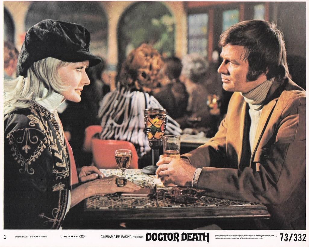 Doctor Death - Seeker of Souls - Stills: Quantity: 9 Year: 1973 Condition:B+ Country: U.S.A Studio: Cinerama Size: 8x10 Genre: Horror Stars: John Considine, Jo Morrow, Cheryl Miller