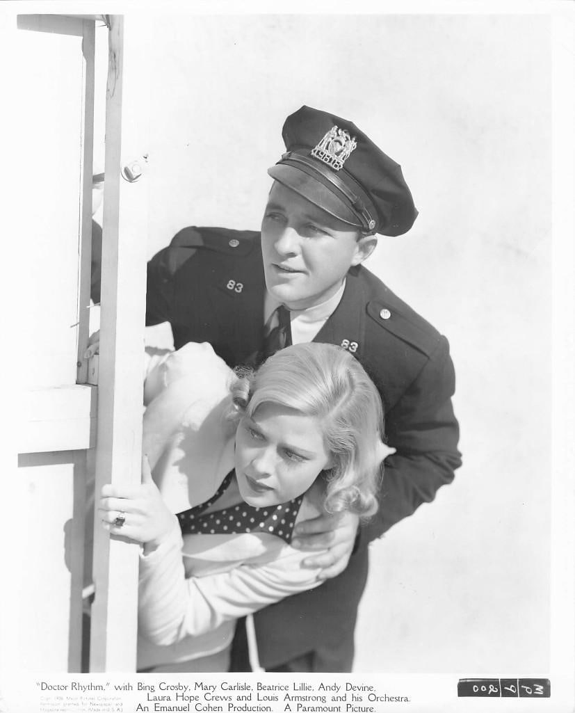 Dr. Rhythm - Stills: Quantity: 15 Year: 1937 Condition:B+ Country: U.S.A Studio: Paramount Size: 8x10 Genre: Musical Stars: Bing Crosby, Mary Carlisle, Beatrice Lillie, Andy Devine
