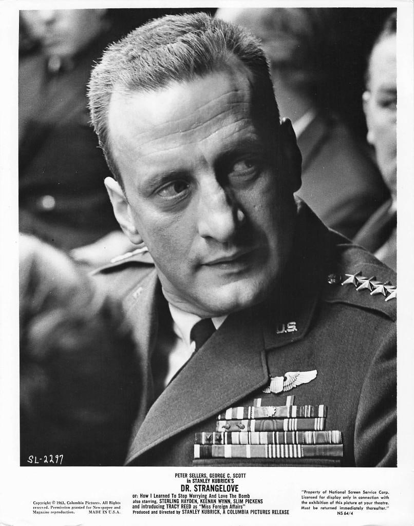 Dr. Strangelove - Stills: Quantity: 20 Year: 1963 Condition:B+ Country: U.S.A Studio: Columbia Size: 8x10 Genre: Comedy Stars: Peter Sellers, Sterling Hayden, George C. Scott, Slim Pickens