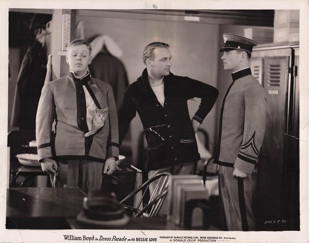 Dress Parade - Stills: Quantity: 5 Year: 1929 Condition:B+ Country: U.S.A Studio: Pathe Size: 8x10 Genre: Silent Stars: William Boyd, Bessie Love