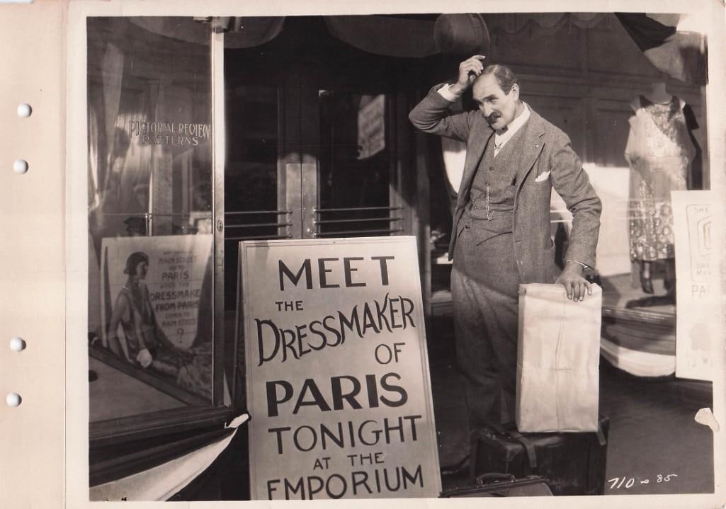 The Dressmaker from Paris - Keybook Stills: Quantity: 20 Year: 1925 Condition:B+ Country: U.S.A Studio: Paramount Size: 8x10 Genre: Silent Stars: Leatrice Joy, Mildred Harris, Ernest Torrence, Lawrence Gray
