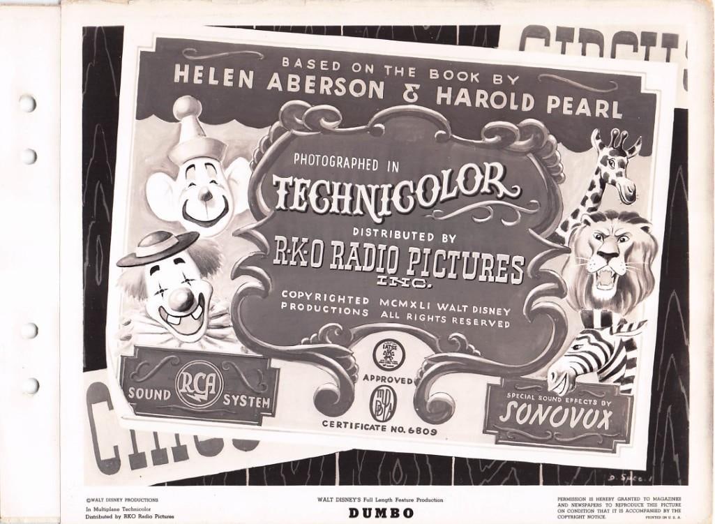 Dumbo - Keybook Credits Stills (1 of 11)