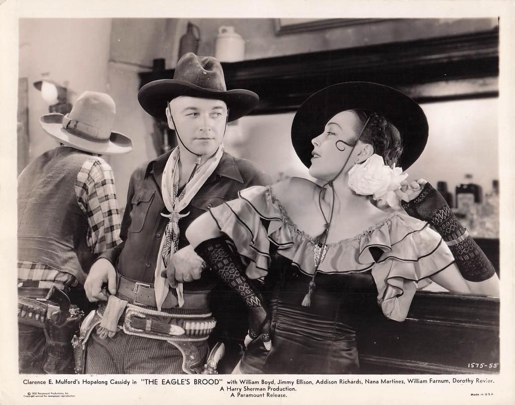Eagles Brood - Stills: Quantity: 20 Year: 1935 Condition:B+ Country: U.S.A Studio: Paramount Size: 8x10 - 8x11 Genre: Western Stars: William "Hopalong Cassidy" Boyd, Jimmy Ellison