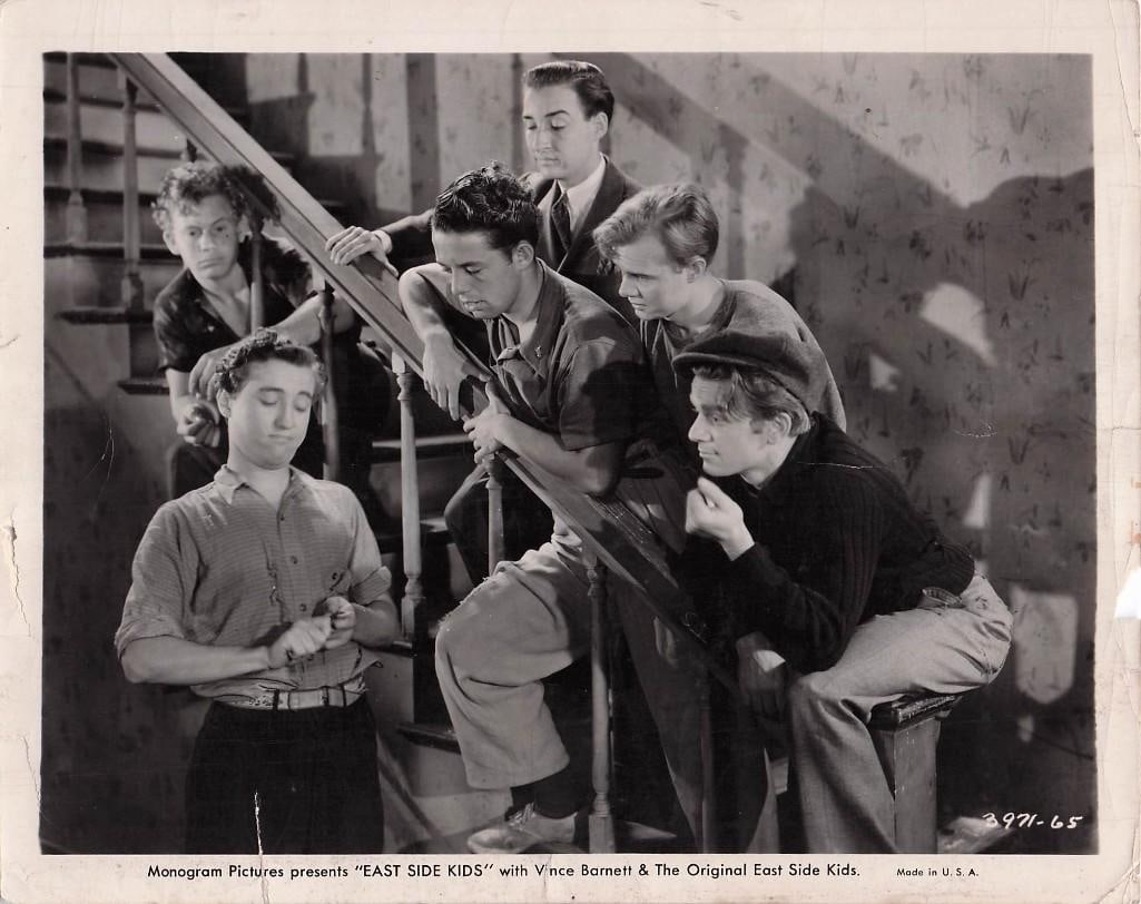East Side Kids - Stills: Quantity: 11 Year: 1946 Condition:B+ Country: U.S.A Studio: Monogram Size: 8x10 Genre: Crime Stars: Vince Barnett, East Side Kids