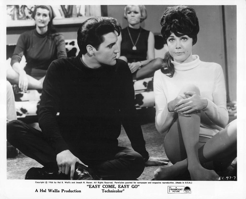 Easy Come, Easy Go - Stills: Quantity: 19 Year: 1966 Condition:B+ Country: U.S.A Studio: Paramount Size: 8x10 Genre: Musical Stars: Evlis Presley, Pat Priest, Dodie Marshall