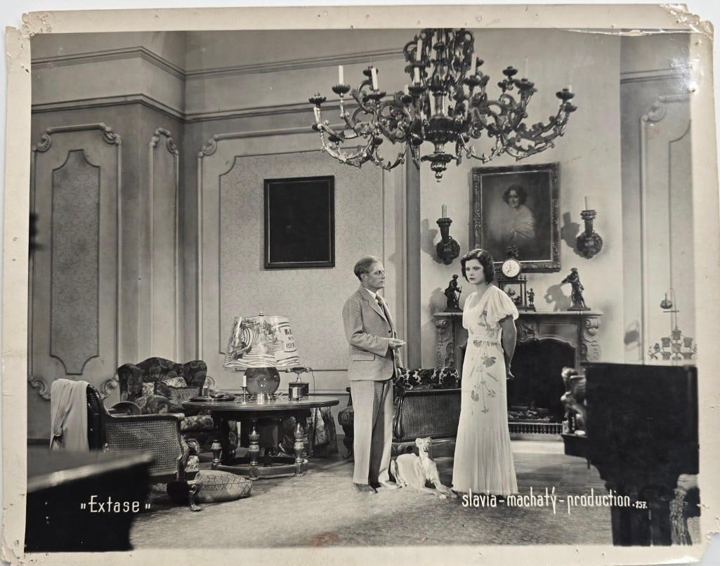 Extase / Ecstasy - Stills: Quantity: 9 Year: 1932/40 Condition:B+ Country: Czechoslovakia Studio: Slavia - Machaty - production Size: 9x12 Genre: Foreign Stars: Hedy Lamar, Robert Deutch, Aribert Mog