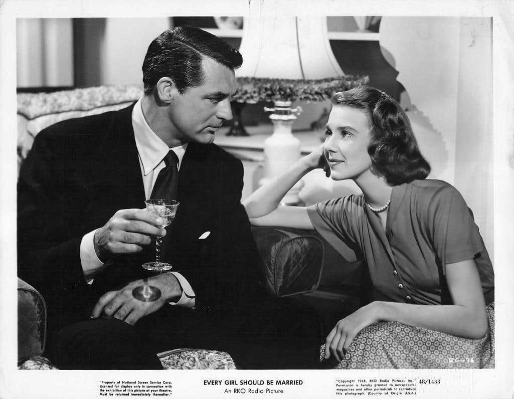 Every Girl Should Be Married - Stills: Quantity: 20 Year: 1948 Condition:B+ Country: U.S.A Studio: RKO Size: 8x10 Genre: Romance Stars: Cary Grant, Franchot Tone, Betsy Drake, Diana Lynn