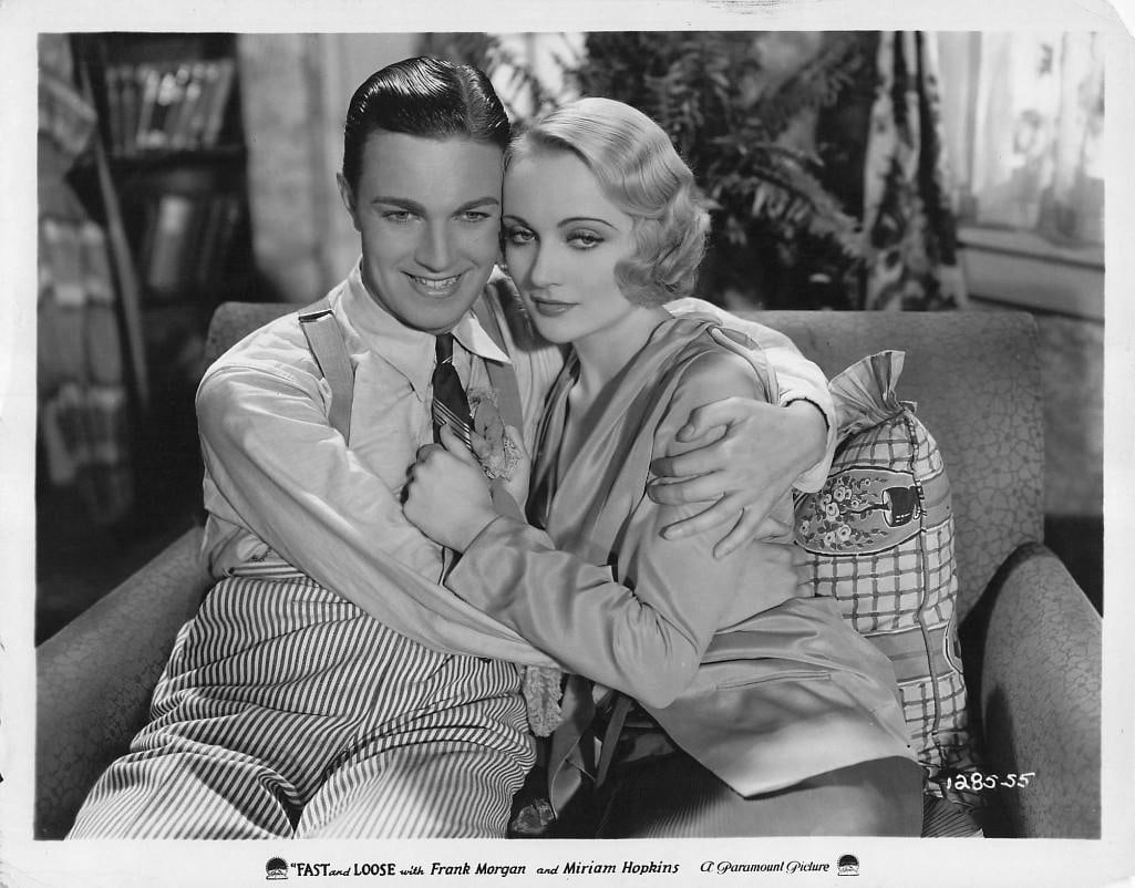 Fast and Loose - Stills: Quantity: 15 Year: 1930 Condition:B+ Country: U.S.A Studio: Paramount Size: 8x10 Genre: Comedy Stars: Miriam Hopkins, Carole Lombard, David Gray, Charles Starrett