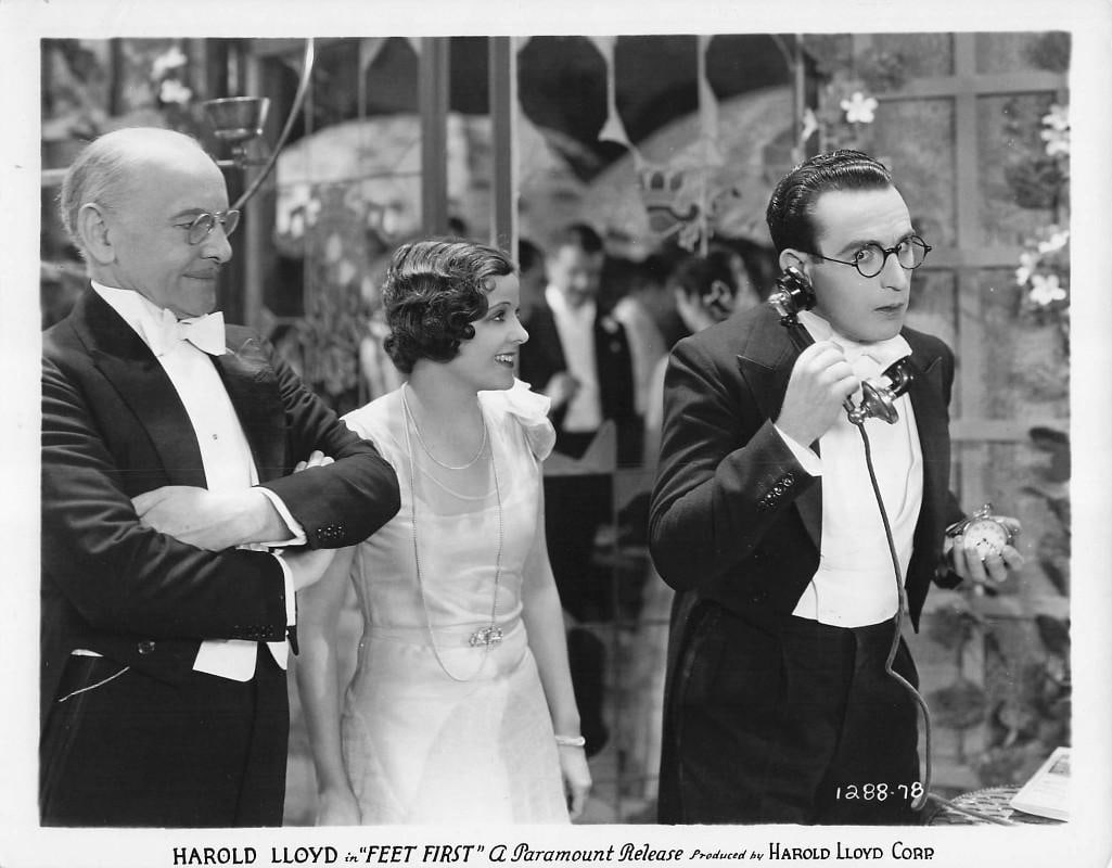 Feet First - Stills: Quantity: 10 Year: 1930 Condition:B+ Country: U.S.A Studio: Paramount Size: 8x10 Genre: Comedy Stars: Harold Lloyd, Barbara Kent