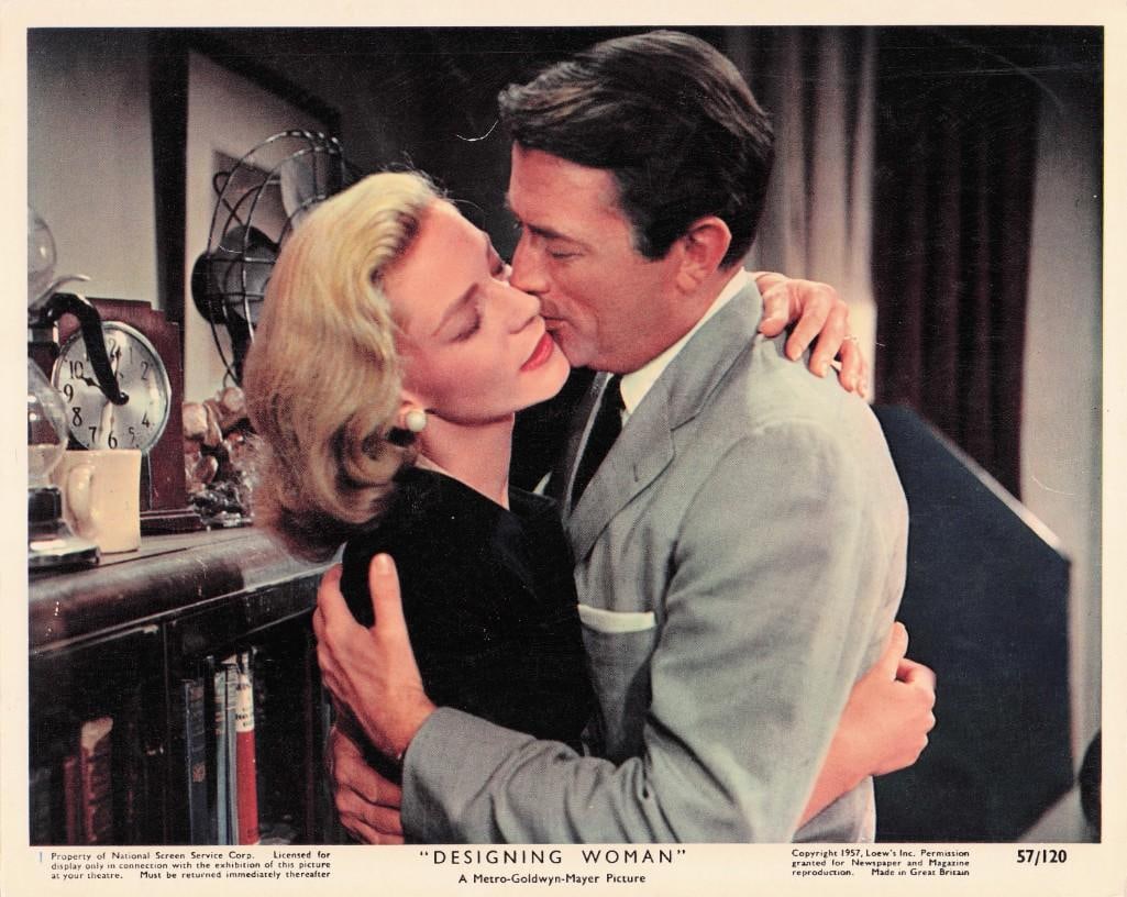 Designing Woman - Portrait and set of 12 Color Stills: Quantity: 20 Year: 1957 Condition: B+ Country: U.S.A Studio: MGM Size: 8x10 Genre: Romance Stars: Lauren Bacall, Gregory Peck, Dolores Gray