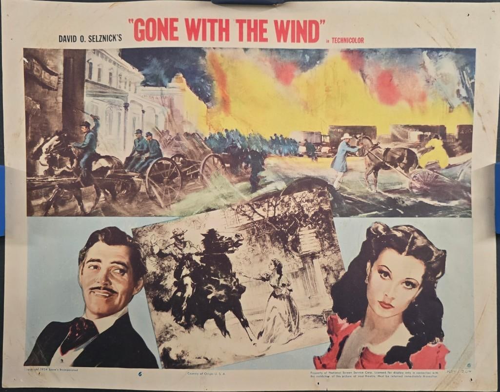 Gone With the Wind - RR1954 Lobby Card (1 of 1)