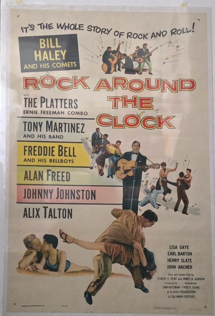 Rock Around the Clock - Linen Backed One Sheet (1 of 1)