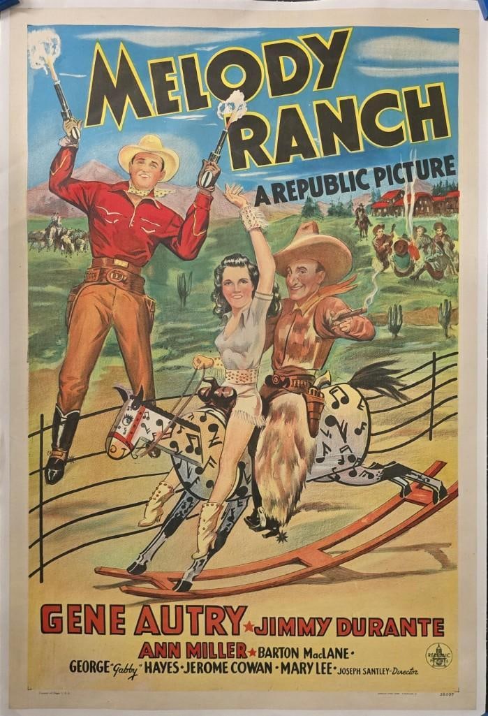 Melody Ranch - Linen Backed One Sheet (1 of 1)