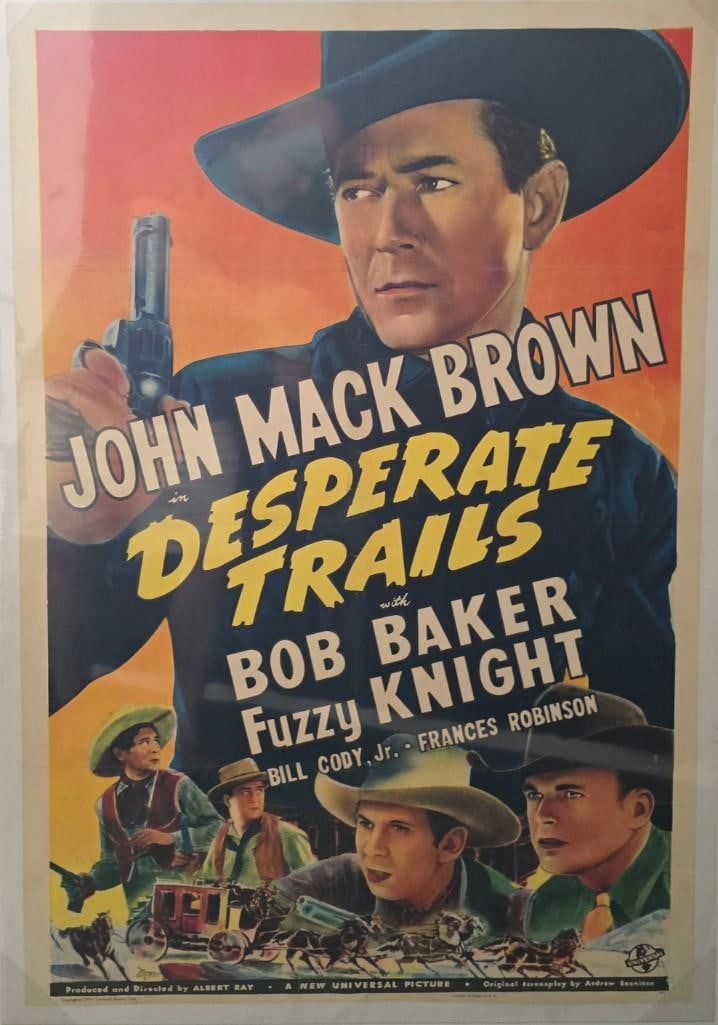 Desperate Trails - Linen Backed One Sheet (1 of 1)