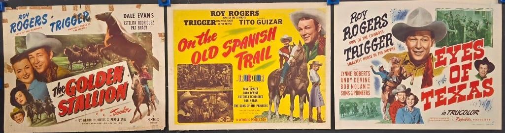 Various Roy Rogers Half Sheets (1 of 4)