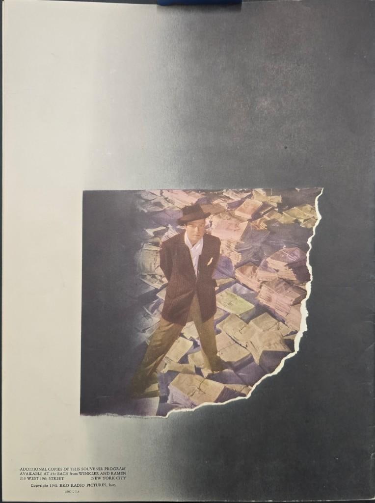 Citizen Kane - Souvenir Program - 3