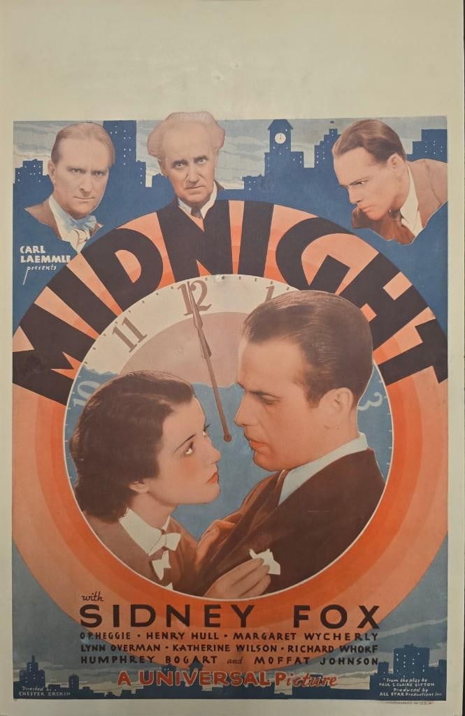 Midnight - 1934 Window Card (1 of 1)
