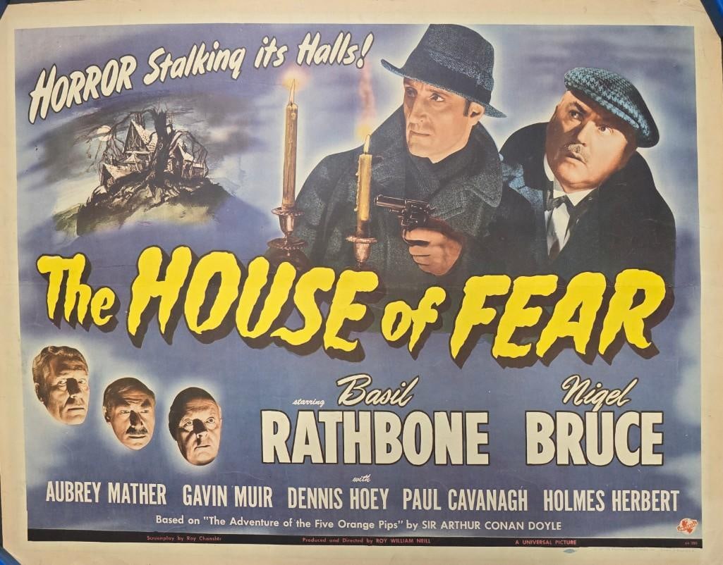 House of Fear - 1945 Folded Half Sheet (1 of 1)